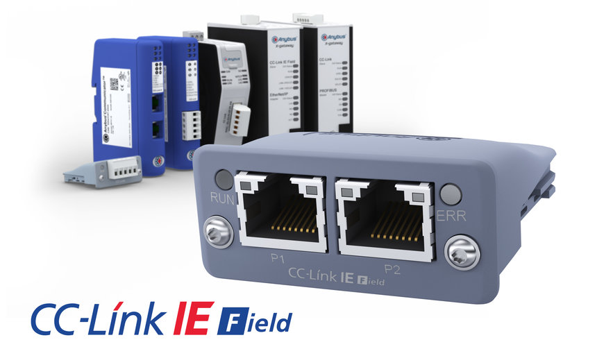 Yeni Anybus CompactCom otomasyon cihazlarının CC-Link IE Field’de iletişim kurmasını sağlıyor
